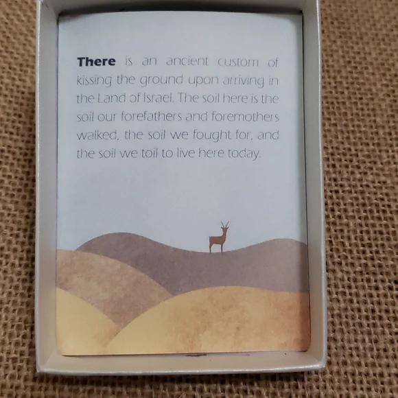 Israeli soil necklace 925 silver. NWT - Picture 5 of 7